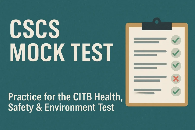 citb mock test