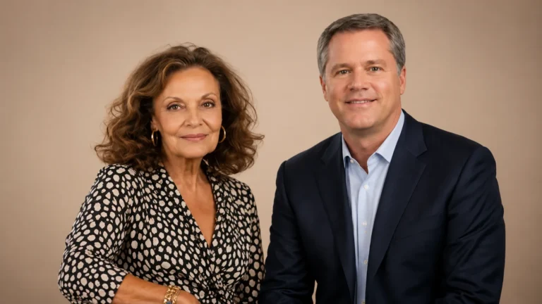 Diane von Furstenberg and Doug McMillon